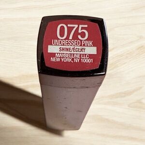 Maybelline lipstick Undressed Pick